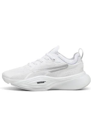 PUMA Tenis de Training para Mujer Pwr Nitro Sqd 2 en Talle 22.5 Blanco