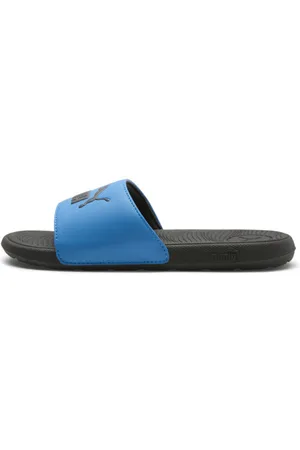 PUMA Sandalias Adolescente Cool Cat 2.0 en Talle 23 en Future Blue/ Negro