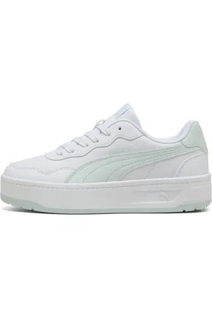 PUMA Tenis Court Lally Skye para Mujer en Talle 26 Blanco/peaceful Azul