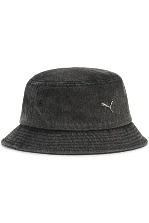 PUMA Gorro Pescador Cat Wardrobe Essentials en Talle Chica Negro