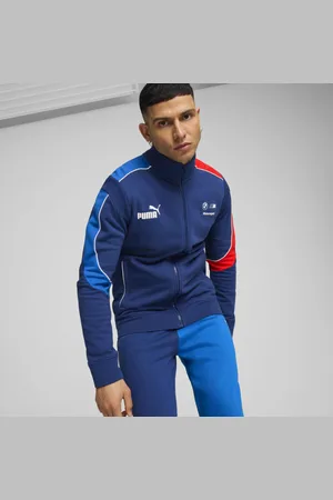 PUMA Chamarra Bmw M Motorsport Mt7+ para Hombre en Talle Mediana Pro Blue/m Color