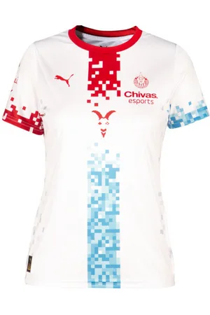 PUMA Jersey para Mujeres Chivas Esports en Talle Chica Blanco