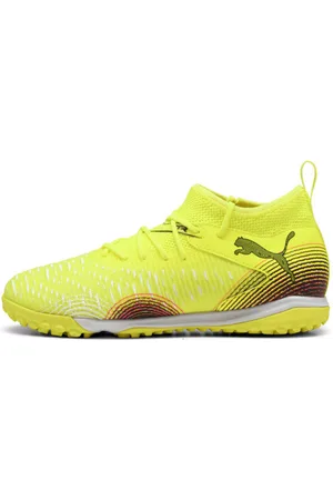 PUMA Tacos de Fútbol Future 8 Match Tt en Talle 21 Amarillo Alert/ Negro/sun Struck