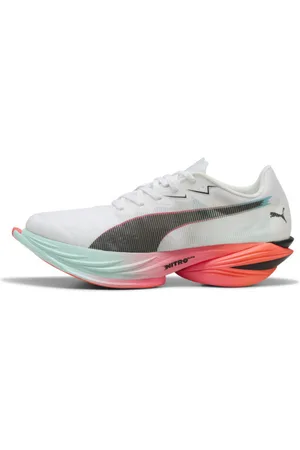 PUMA Tenis de Running para Hombre Fast-R Nitro™ Elite 3 en Talle 27 Blanco/glowing Red/mint Melt