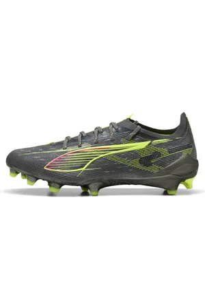 PUMA Tacos de Fútbol para Mujer Ultra 5 Ultimate Brilliance Suelo Firme en Talle 22 Matte Aged Silver/yellow Alert/sun Struck