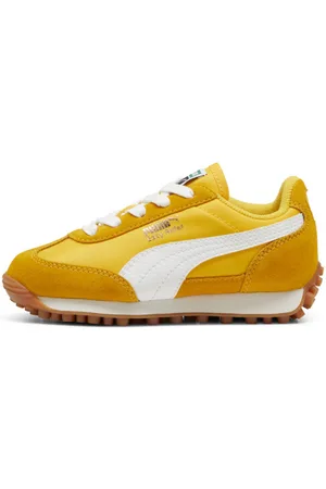 PUMA Tenis Infantiles Easy Rider Vintage en Talle 18 Tangerine/ Blanco