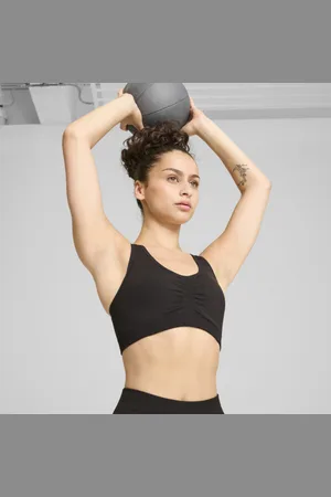 PUMA Top Deportivo Tipo Brasier 4Keeps Shapeluxe en Talle XS Negro/2024 Version