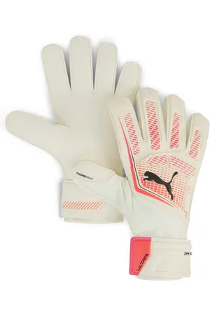 PUMA Guantes de Portero Ultra Play Rc en Talle 7 Blanco/glowing Red/ Negro
