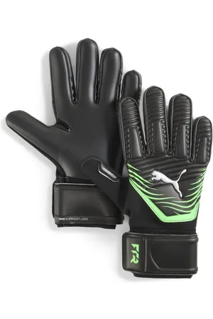 PUMA Guantes de Portero Future Pro Hybrid en Talle 7 Negro/cool Light Gray/fluro Verde Pes