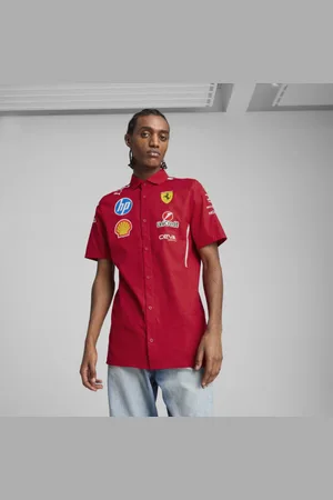 PUMA Playera Scuderia Ferrari Hp 2025 Team para Hombre en Talle Chica