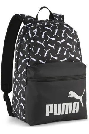PUMA Mochila Estampada Phase en Negro/ Logo/aop