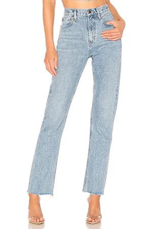 AGOLDE Jean pierna recta cherie en color azul talla 23 en - Blue. Talla 23 (también en 24, 32, 33, 34).