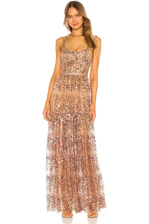 Bronx and Banco Vestido largo midnight en color oro metálico talla L en - Metallic Gold. Talla L (también en M, S, XS).