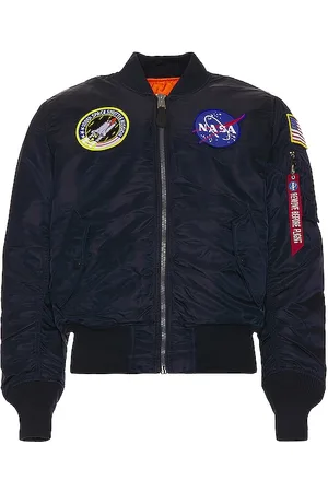 Alpha Industries Cazadora nasa ma 1 en color azul talla L en - Blue. Talla L (también en M).