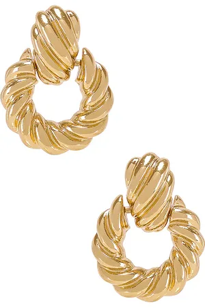 8 Other Reasons Aros rya en color oro metálico talla all en - Metallic Gold. Talla all.
