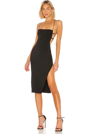 NBD Vestido midi becky en color talla M en - Black. Talla M (también en XL).