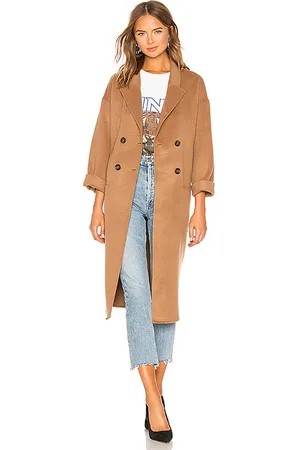 ANINE BING Abrigo dylan en color marrón talla L en - Brown. Talla L (también en M, S, XS).