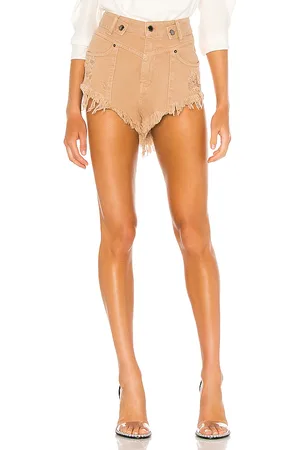 Retrofete X revolve tessa shorts en color bronce talla 29 en - Tan. Talla 29 (también en 23, 25, 28, 30).