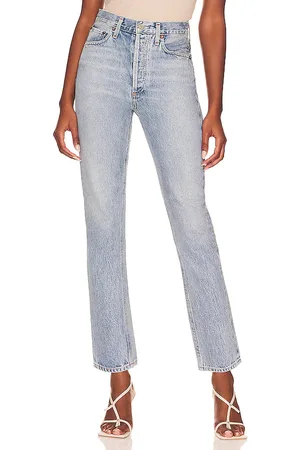 AGOLDE Pierna recta riley en color azul talla 32 en - Blue. Talla 32 (también en 33, 34).