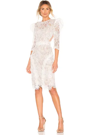 Bronx and Banco Vestido ceñido medeleine en color talla M en - White. Talla M (también en S, XS).
