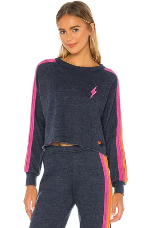 AVIATOR NATION Sudadera bolt en color azul marino talla L en - Navy. Talla L (también en M).