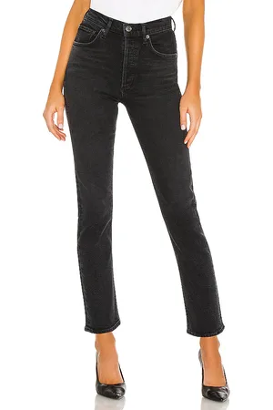 AGOLDE Pierna recta riley en color negro talla 25 en - Black. Talla 25 (también en 27, 28, 29, 30, 31, 32, 33, 34).