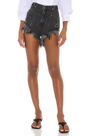 Retrofete Tessa shorts en color negro talla 23 en - Black. Talla 23 (también en 24, 25, 26, 27, 28, 29, 30, 31).