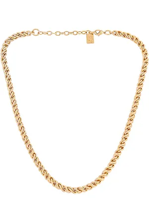 MIRANDA FRYE Collar adriana en color oro metálico talla all en - Metallic Gold. Talla all.