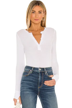 Michael Lauren Henley manga larga vance en color talla L en - White. Talla L (también en M, S, XL, XS).