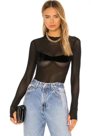 Sami Miro Body mesh en color talla XL en - Black. Talla XL (también en XS).