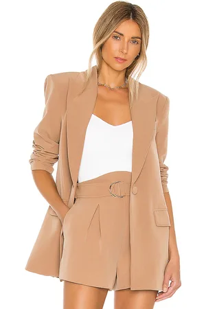 Camila Coelho Chaqueta morena en color bronce talla M en - Tan. Talla M (también en S, XS).