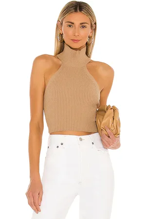 House of Harlow Top halter heather en color nude talla L en - Nude. Talla L (también en XL).