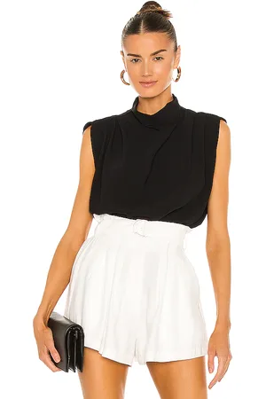 Amanda Uprichard Sleeveless fabienne top en color talla M en - Black. Talla M (también en L, S, XS).