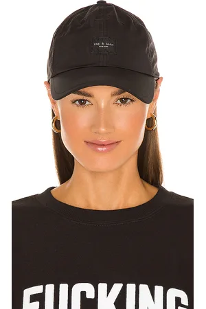 RAG&BONE Gorra béisbol addison en color talla all en - Black. Talla all.