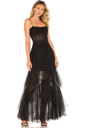BCBG Max Azria Vestido largo en color talla 0 en - Black. Talla 0 (también en 10, 2).