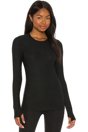 Beyond Yoga Jersey classic en color negro talla M en - Black. Talla M (también en XS).