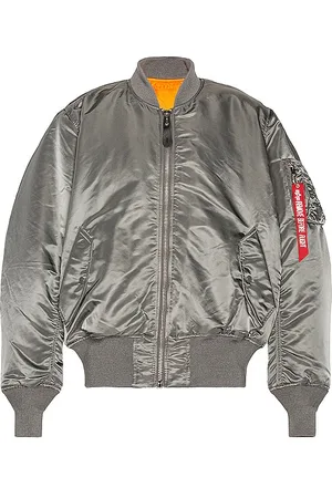 Alpha Industries Chaqueta ma-1 en color gris talla M en - Grey. Talla M (también en S, XS).
