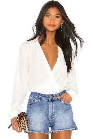 superdown Body de sobrepelliz presely en color talla S en - White. Talla S (también en XS, XXS).