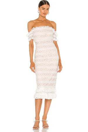 LIKELY Vestido midi milaro en color talla 0 en - . Talla 0 (también en 00).