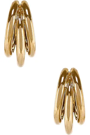 8 Other Reasons Aros chance en color oro metálico talla all en - Metallic Gold. Talla all.