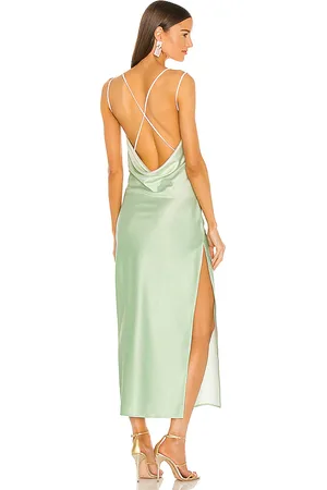 Michael Costello Vestido porter en color hierbabuena talla L en - Mint. Talla L (también en M).