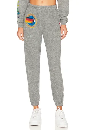 AVIATOR NATION Pantalón deportivo en color gris talla L en - Grey. Talla L (también en M, S, XL, XS).