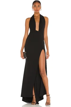 Katie May Vestido largo legs for days en color talla L en - Black. Talla L (también en M, S, XL).
