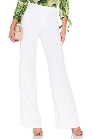 ALICE+OLIVIA Pantalón dylan en color talla 6 en - White. Talla 6 (también en 14, 8).