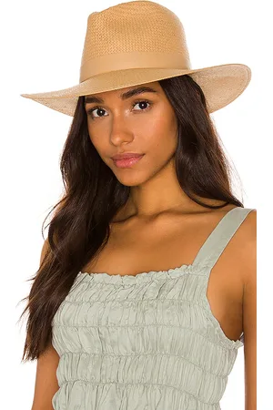 Janessa Leone Sombrero simone en color neutral talla L en - Neutral. Talla L (también en M, S).