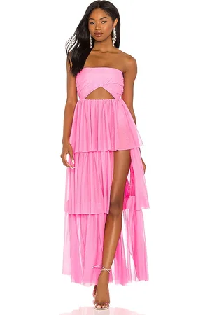 For Love & Lemons Vestido largo en color talla M en - Pink. Talla M (también en L, S, XS).