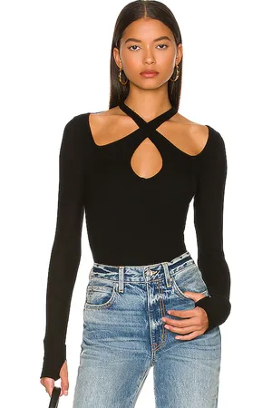 Michael Lauren Top manga larga gael en color talla L en - Black. Talla L (también en M, S, XL, XS).