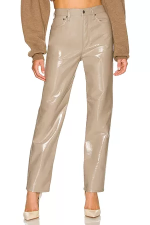 Pantalones de piel AGOLDE para Mujer FASHIOLA.mx