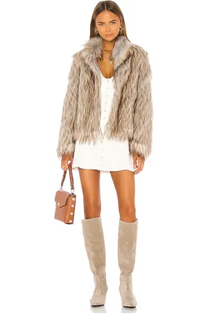 Unreal Fur Chaqueta piel sintética faux fur en color bronce talla L en - Tan. Talla L (también en M, S, XL, XS).