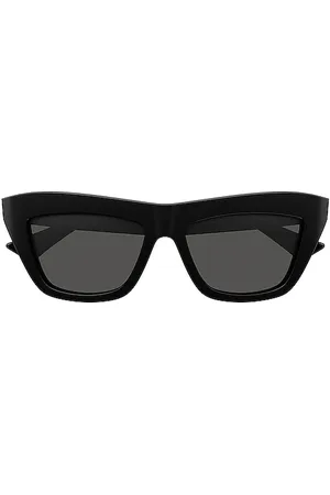 Bottega Veneta Gafas de sol sharp wayfarer en color negro talla all en - Black. Talla all.